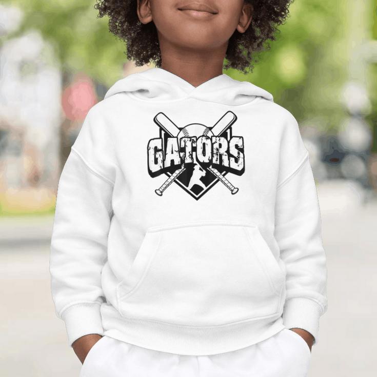 Gators Baseball Back To School Spirit Graphic Toddler Hoodie