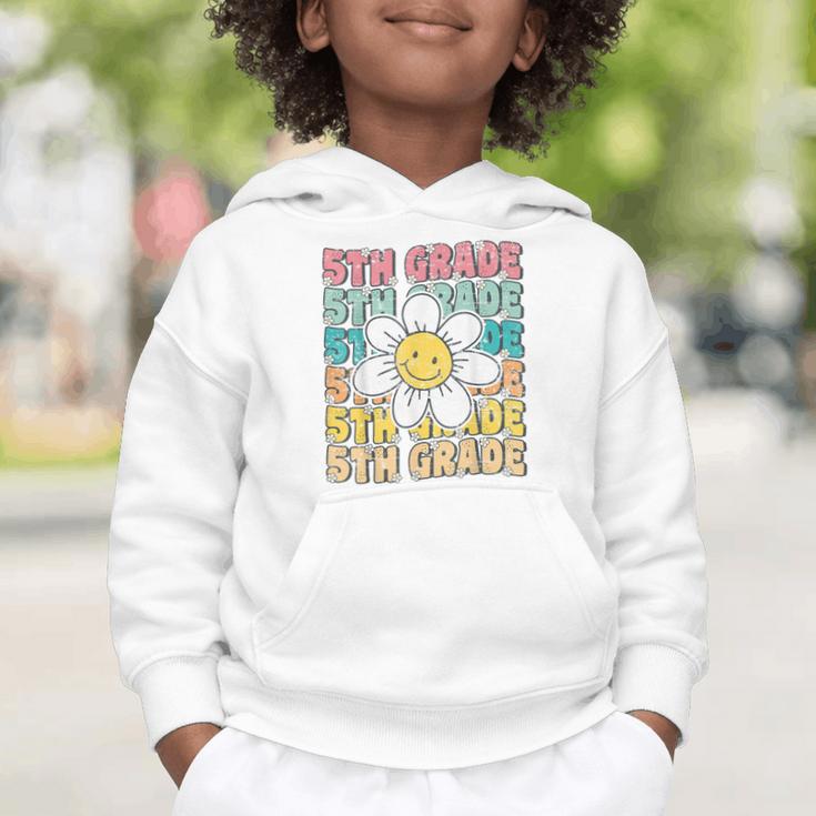 Groovy 5th Grade Back To School First Day Of Fifth Grade Graphic Toddler Hoodie Groovy 5th Grade Back To School First Day Of Fifth Grade Graphic Toddler Hoodie