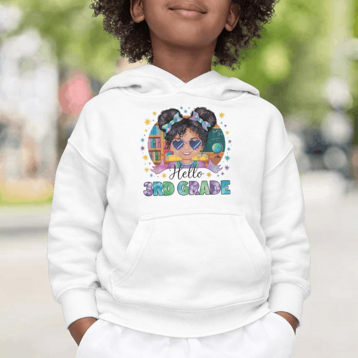 Hello 3rd Grade Girl Back To School Kids Boys Girls Graphic Toddler Hoodie Hello 3rd Grade Girl Back To School Kids Boys Girls Graphic Toddler Hoodie