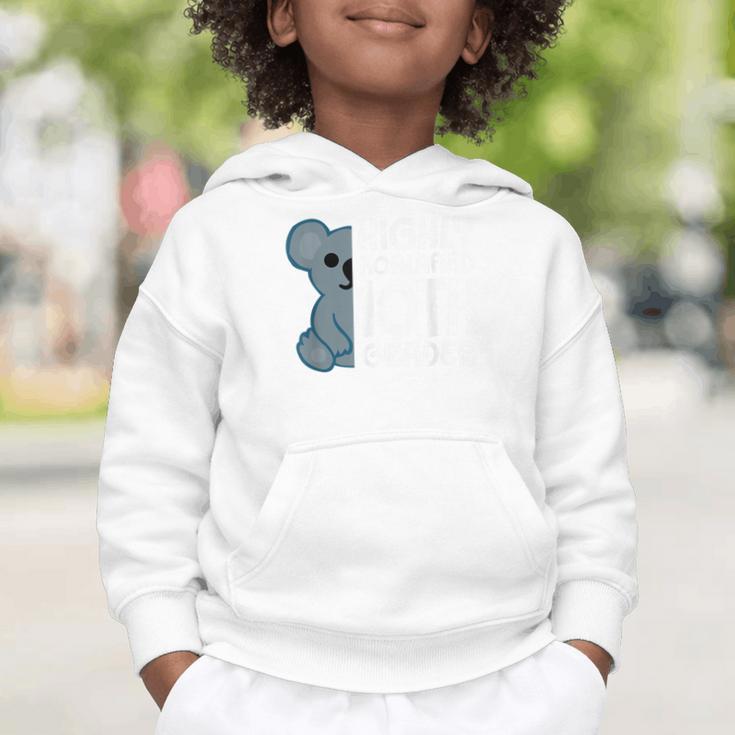 Highly Koalafied 10th Grader Koala Back To School Graphic Toddler Hoodie