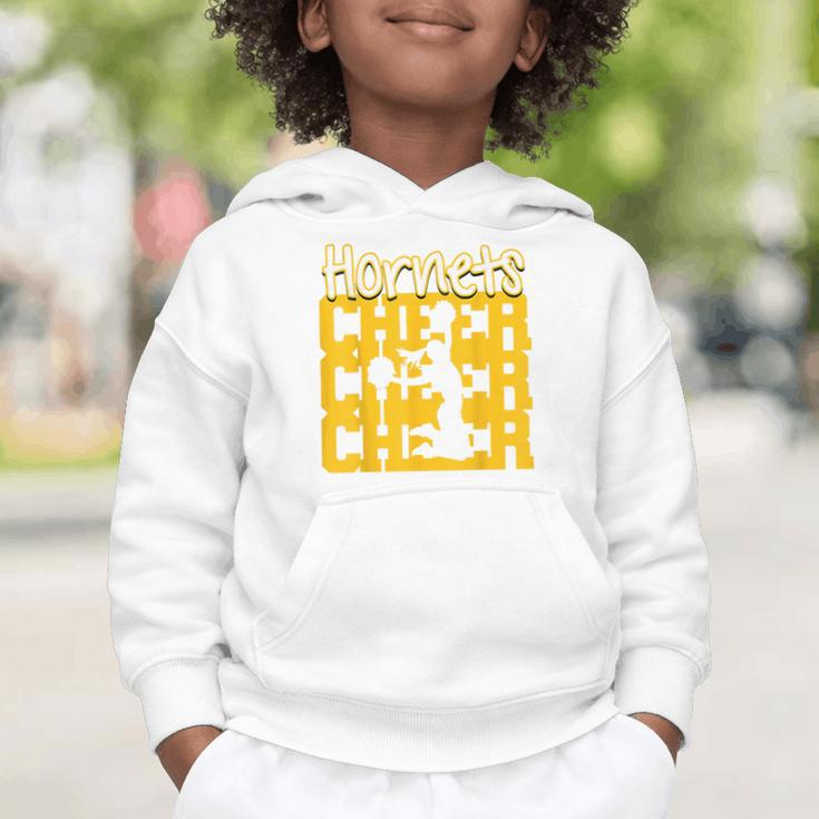 Hornets Cheer Back To School Cheerleading Spirit GY Graphic Toddler Hoodie Hornets Cheer Back To School Cheerleading Spirit GY Graphic Toddler Hoodie