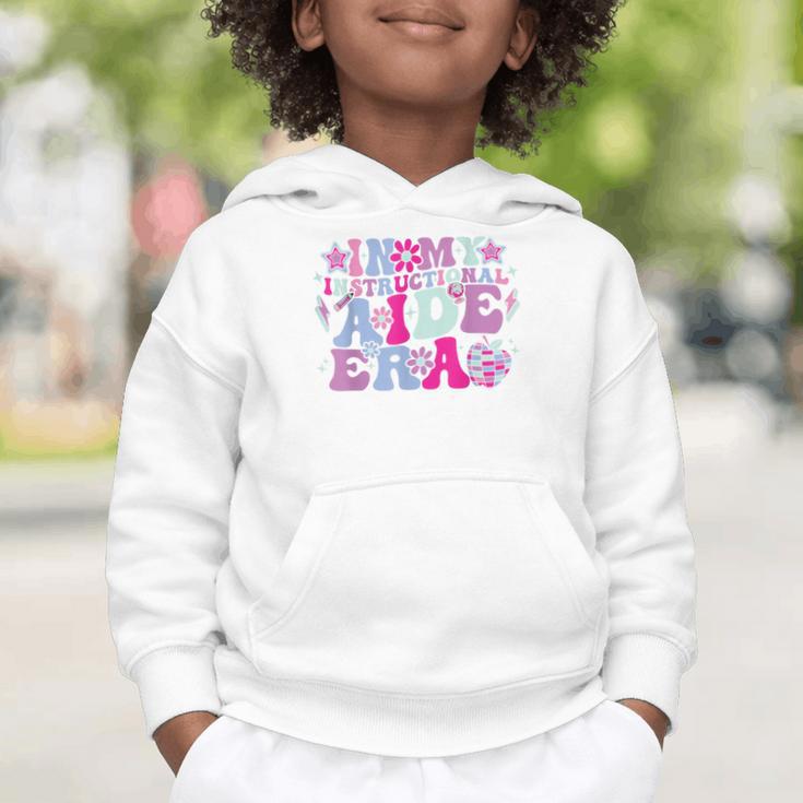 In My Instructional Aide Era Groovy Back To School Graphic Toddler Hoodie In My Instructional Aide Era Groovy Back To School Graphic Toddler Hoodie