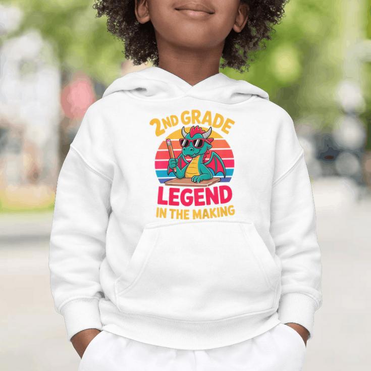 Kids 2nd Grade Dragon Boys Girls Back To School Graphic Toddler Hoodie Kids 2nd Grade Dragon Boys Girls Back To School Graphic Toddler Hoodie