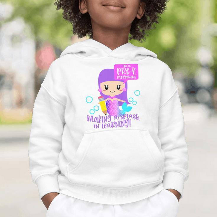 Kids Pre K Mermaid Back To School Toddler Girl First Day Of Prek Graphic Toddler Hoodie Kids Pre K Mermaid Back To School Toddler Girl First Day Of Prek Graphic Toddler Hoodie