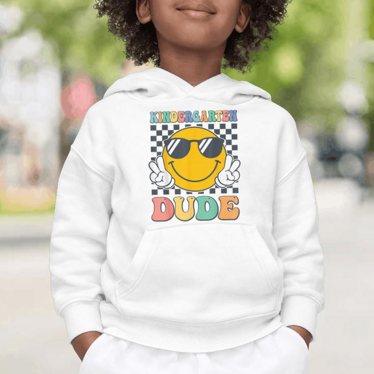 Kindergarten Dude First Day Of Kindergarten Back To School Graphic Toddler Hoodie