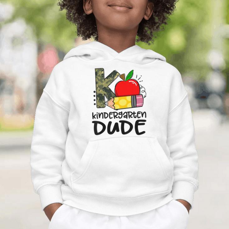 Kindergarten Dude Student Kindergarten Squad Back To School Graphic Toddler Hoodie Kindergarten Dude Student Kindergarten Squad Back To School Graphic Toddler Hoodie