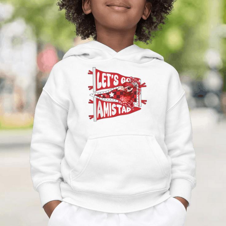 Let's Go Amistad Friendship Back To School Spirit Graphic Toddler Hoodie Let's Go Amistad Friendship Back To School Spirit Graphic Toddler Hoodie