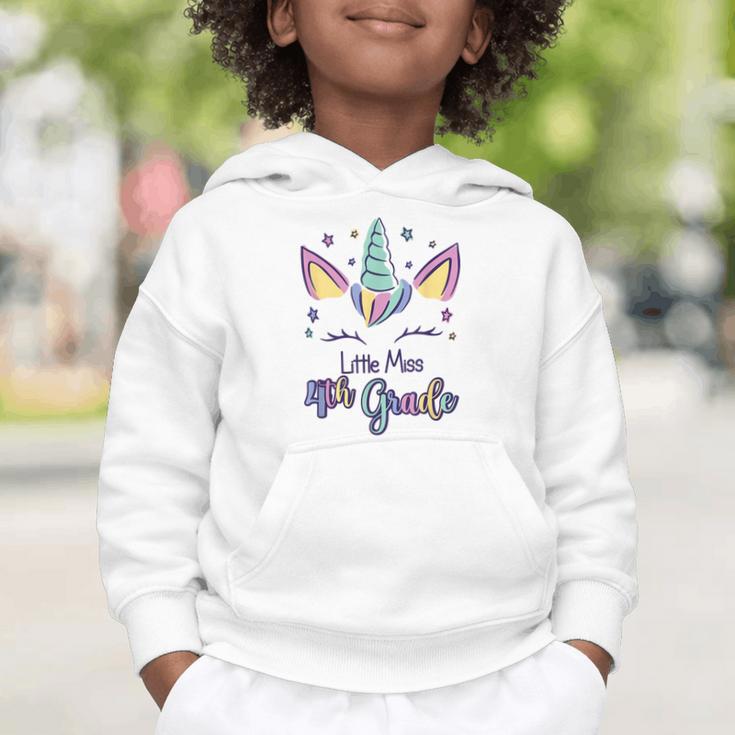 Little Miss Fourth Grade 2026 Back To School 4th Grade Girls Graphic Toddler Hoodie Little Miss Fourth Grade 2026 Back To School 4th Grade Girls Graphic Toddler Hoodie