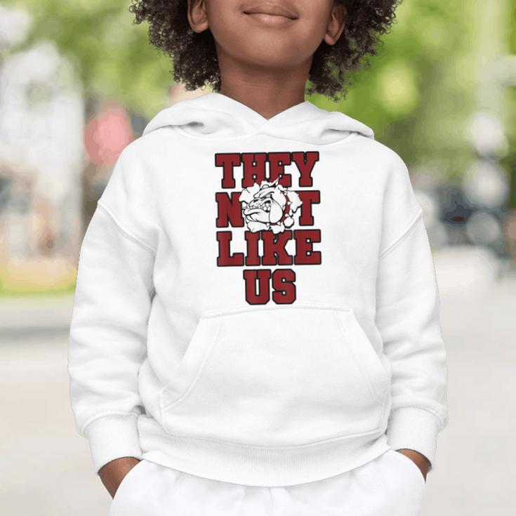 Not Like Bulldog Back To School Spirit M Graphic Toddler Hoodie