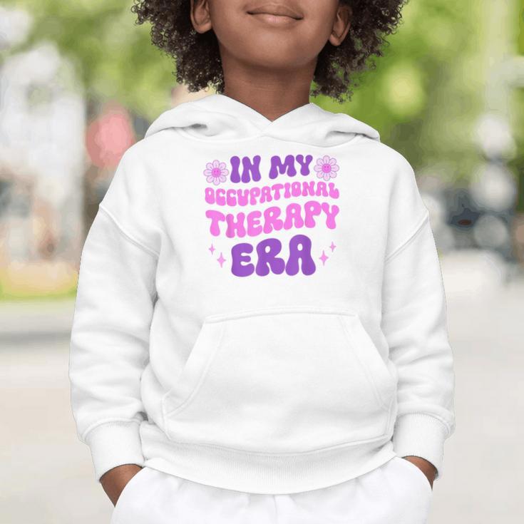 In My Occupational Therapy Era Groovy OT Back To School Graphic Toddler Hoodie In My Occupational Therapy Era Groovy OT Back To School Graphic Toddler Hoodie
