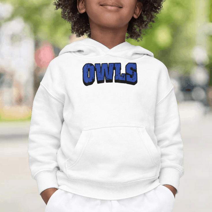 Owls Back To School Spirit B Graphic Toddler Hoodie