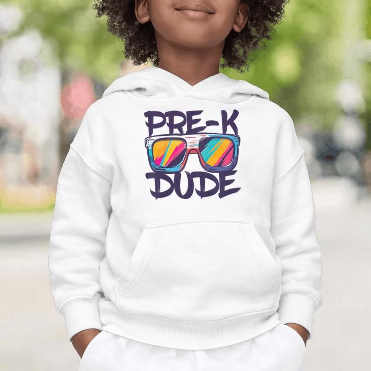 Pre-K Dude Shirt Graduation Back To School PreK Boy Girl Graphic Toddler Hoodie