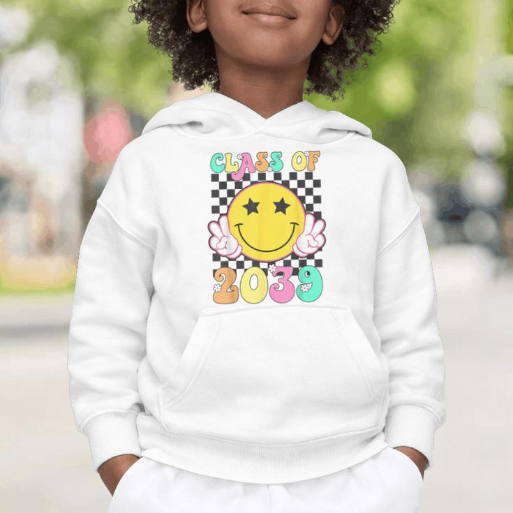 Retro Class Of 2039 Grow With Me Back To School Kindergarten Graphic Toddler Hoodie Retro Class Of 2039 Grow With Me Back To School Kindergarten Graphic Toddler Hoodie