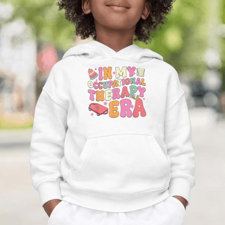 Retro In My Occupational Therapy Era OT OTA Back To School Graphic Toddler Hoodie