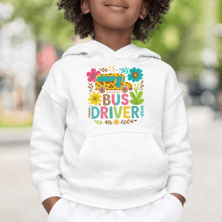 School Bus Driver Boho Floral Leopard Back To School Womens Graphic Toddler Hoodie School Bus Driver Boho Floral Leopard Back To School Womens Graphic Toddler Hoodie