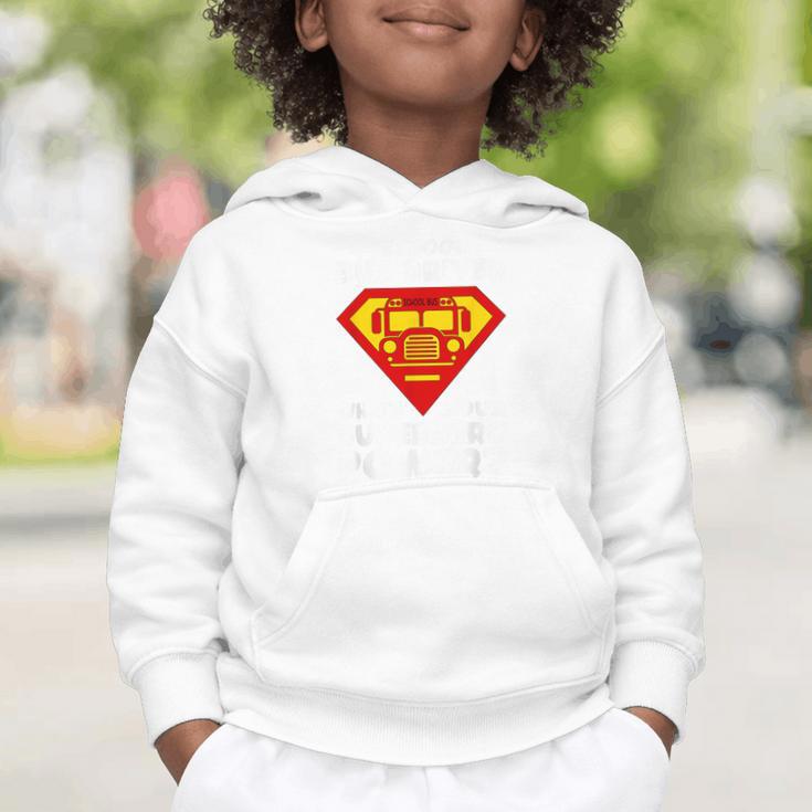 School Bus Driver Superhero Back To School Graphic Toddler Hoodie School Bus Driver Superhero Back To School Graphic Toddler Hoodie