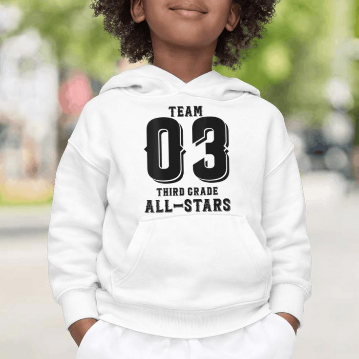 Team 3rd Grade All-Stars Back To School Tee For Stude Graphic Toddler Hoodie