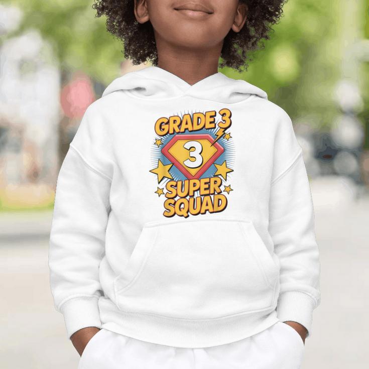 Third Grade Superhero Squad 3rd Year Kids Back To School Graphic Toddler Hoodie Third Grade Superhero Squad 3rd Year Kids Back To School Graphic Toddler Hoodie