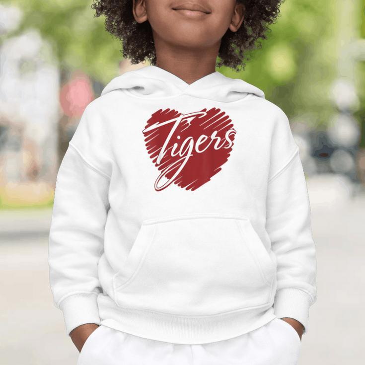 Tigers Heart Back To School Spirit M Graphic Toddler Hoodie Tigers Heart Back To School Spirit M Graphic Toddler Hoodie