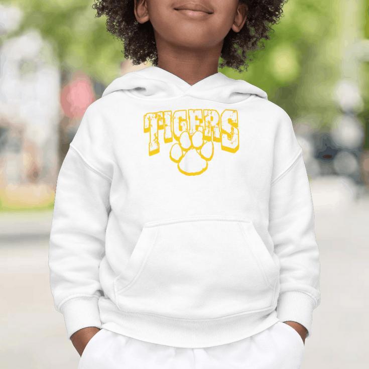 Tigers School Spirit Back To School Y Graphic Toddler Hoodie Tigers School Spirit Back To School Y Graphic Toddler Hoodie