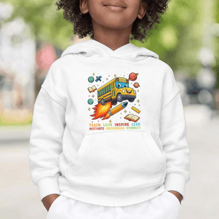 Transportation Squad School Bus Driver Back To School Graphic Toddler Hoodie Transportation Squad School Bus Driver Back To School Graphic Toddler Hoodie