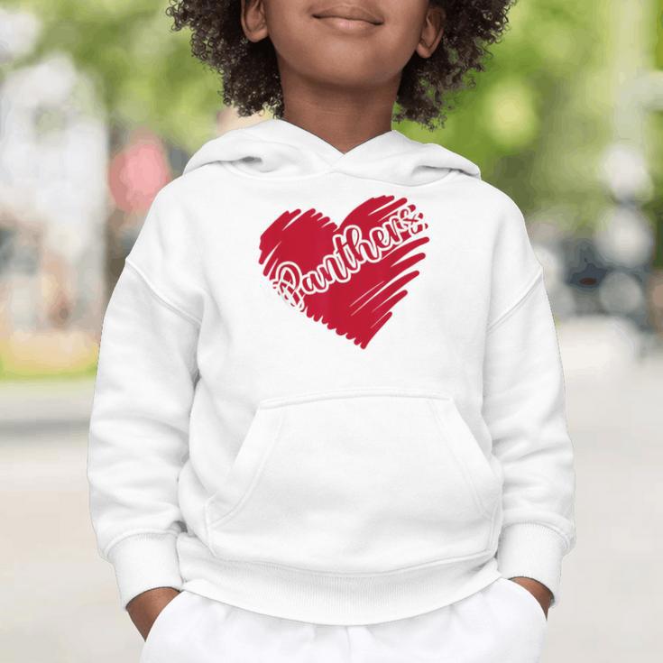 Vintage Panthers School Sports Name Spirit Go Back To School Graphic Toddler Hoodie