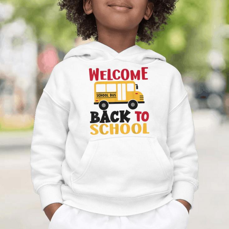 Welcome Back To School For Bus Drivers First Day Of School Graphic Toddler Hoodie