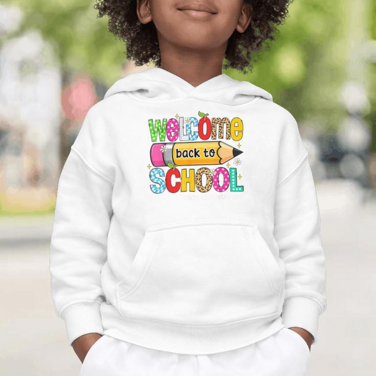 Welcome Back To School School Secretary Life Leopard Graphic Toddler Hoodie Welcome Back To School School Secretary Life Leopard Graphic Toddler Hoodie