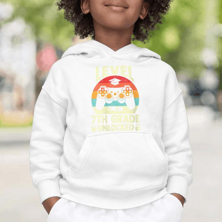 Women's Level 7th Grade Unlocked Back To School 7th Grade Boys Graphic Toddler Hoodie Women's Level 7th Grade Unlocked Back To School 7th Grade Boys Graphic Toddler Hoodie