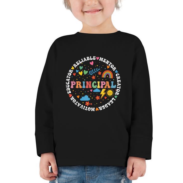 School Assistant Principal Back To School Men Women Graphic Toddler Long Sleeve Tee