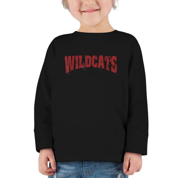 Wildcats Back To School Spirit M Graphic Toddler Long Sleeve Tee Wildcats Back To School Spirit M Graphic Toddler Long Sleeve Tee
