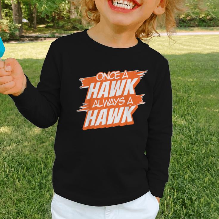 Always A Hawk Back To School Spirit O Graphic Toddler Long Sleeve Tee Always A Hawk Back To School Spirit O Graphic Toddler Long Sleeve Tee