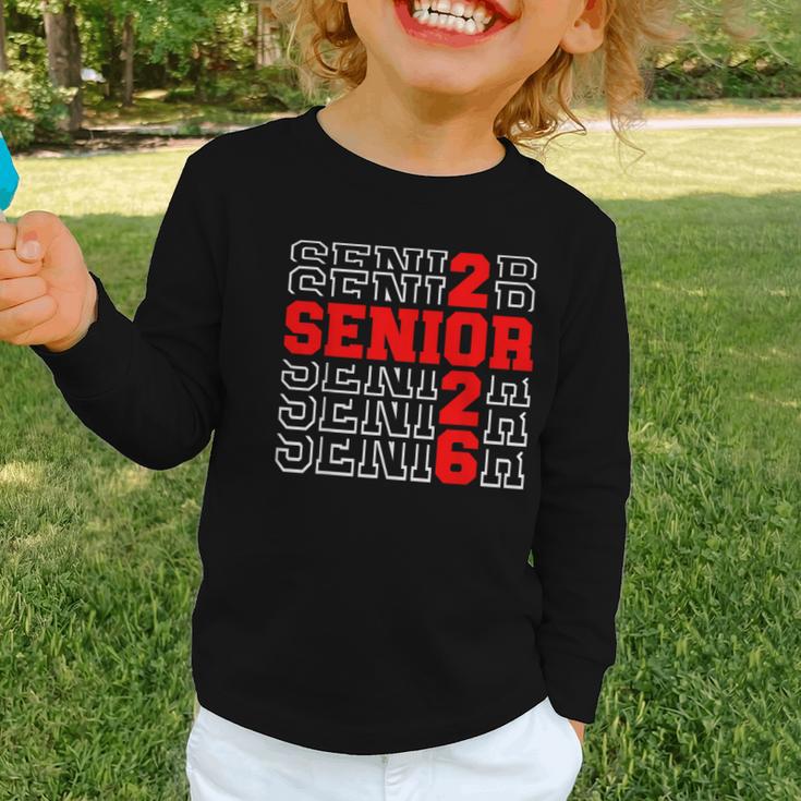 Class Of 2026 Senior Back To School 2026 Graduation 2026 Graphic Toddler Long Sleeve Tee Class Of 2026 Senior Back To School 2026 Graduation 2026 Graphic Toddler Long Sleeve Tee
