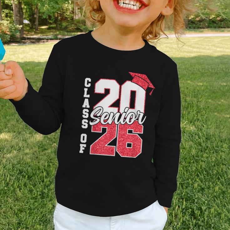 Class Of 2026 Senior 2026 Graduation 2026 Back To School Graphic Toddler Long Sleeve Tee Class Of 2026 Senior 2026 Graduation 2026 Back To School Graphic Toddler Long Sleeve Tee