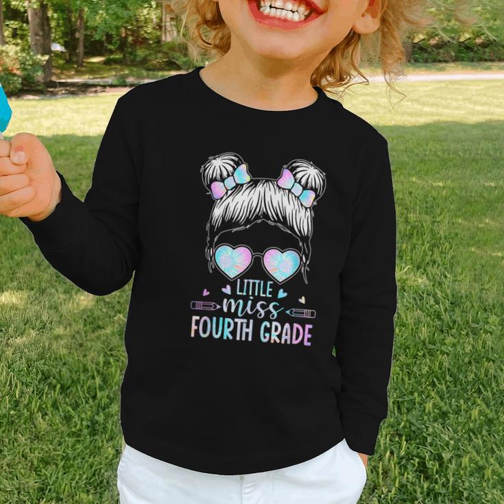 Fourth Grade Little Miss Back To School 4th Grade Little Graphic Toddler Long Sleeve Tee Fourth Grade Little Miss Back To School 4th Grade Little Graphic Toddler Long Sleeve Tee