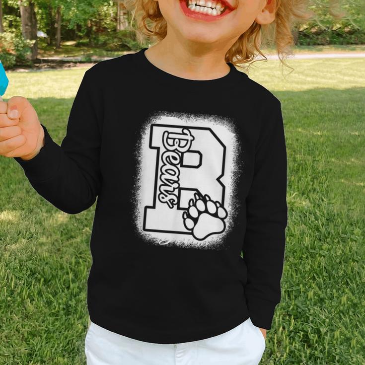 Go Cheer Bears High School Bears Back To School Spirit Graphic Toddler Long Sleeve Tee Go Cheer Bears High School Bears Back To School Spirit Graphic Toddler Long Sleeve Tee