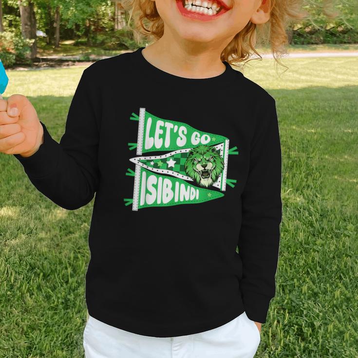 Let's Go Isibindi Courage Back To School Spirit Graphic Toddler Long Sleeve Tee Let's Go Isibindi Courage Back To School Spirit Graphic Toddler Long Sleeve Tee