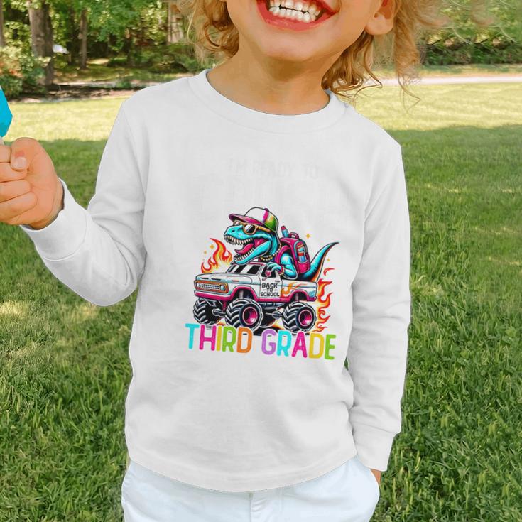 3rd Grade Back To School Kids Ready To Crush Third Grade Premium Tri-Blend Graphic Toddler Long Sleeve Tee 3rd Grade Back To School Kids Ready To Crush Third Grade Premium Tri-Blend Graphic Toddler Long Sleeve Tee