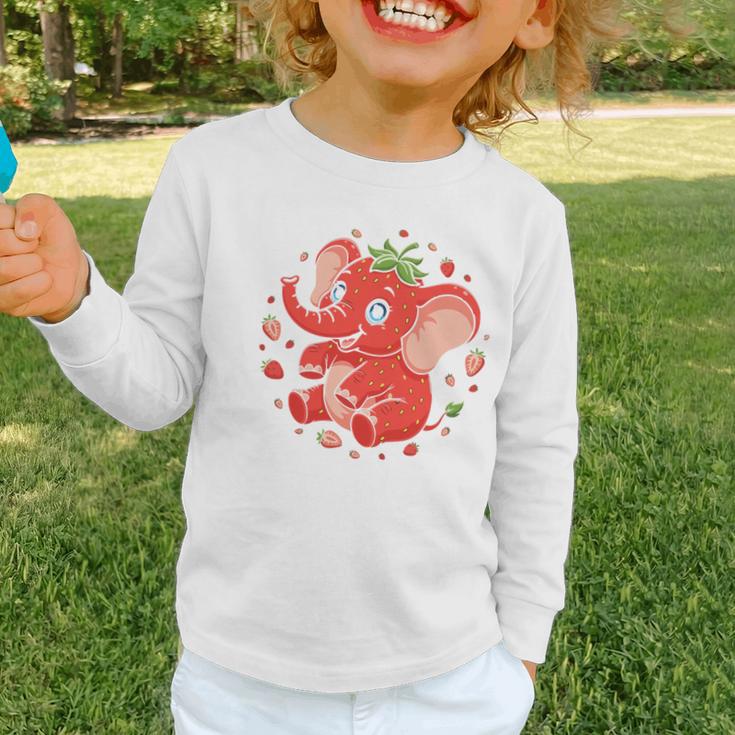 Strawberry Elephant Italian Brainrot Meme Back To School Premium Tri-Blend Graphic Toddler Long Sleeve Tee Strawberry Elephant Italian Brainrot Meme Back To School Premium Tri-Blend Graphic Toddler Long Sleeve Tee