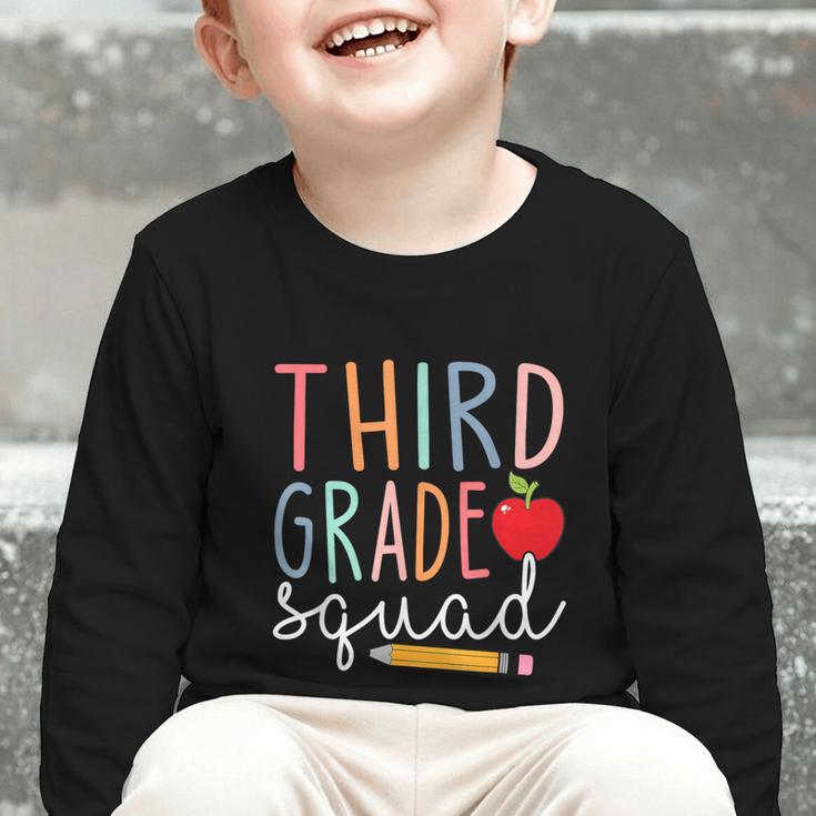 3rd Grade Squad Tshirt Third Grade Back To School Graphic Toddler Long Sleeve Tee 3rd Grade Squad Tshirt Third Grade Back To School Graphic Toddler Long Sleeve Tee