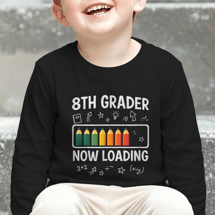 8th Grader Now Loading 8th Grade Back To School T-Shirt Graphic Toddler Long Sleeve Tee 8th Grader Now Loading 8th Grade Back To School T-Shirt Graphic Toddler Long Sleeve Tee