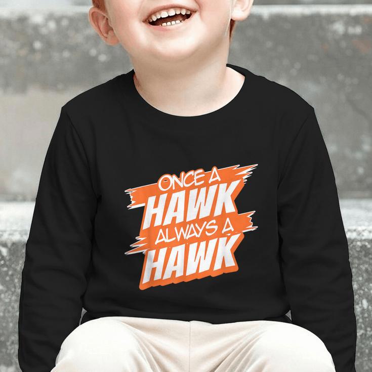 Always A Hawk Back To School Spirit O Graphic Toddler Long Sleeve Tee Always A Hawk Back To School Spirit O Graphic Toddler Long Sleeve Tee