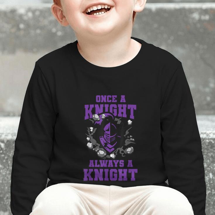 Always A Knight Back To School Spirit P Graphic Toddler Long Sleeve Tee Always A Knight Back To School Spirit P Graphic Toddler Long Sleeve Tee