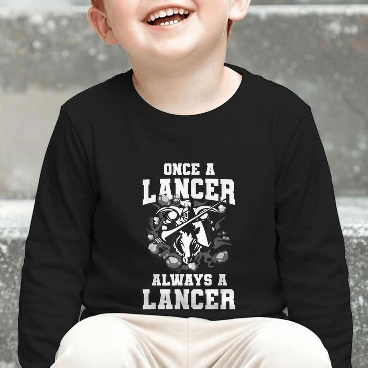 Always A Lancer Back To School Spirit Graphic Toddler Long Sleeve Tee