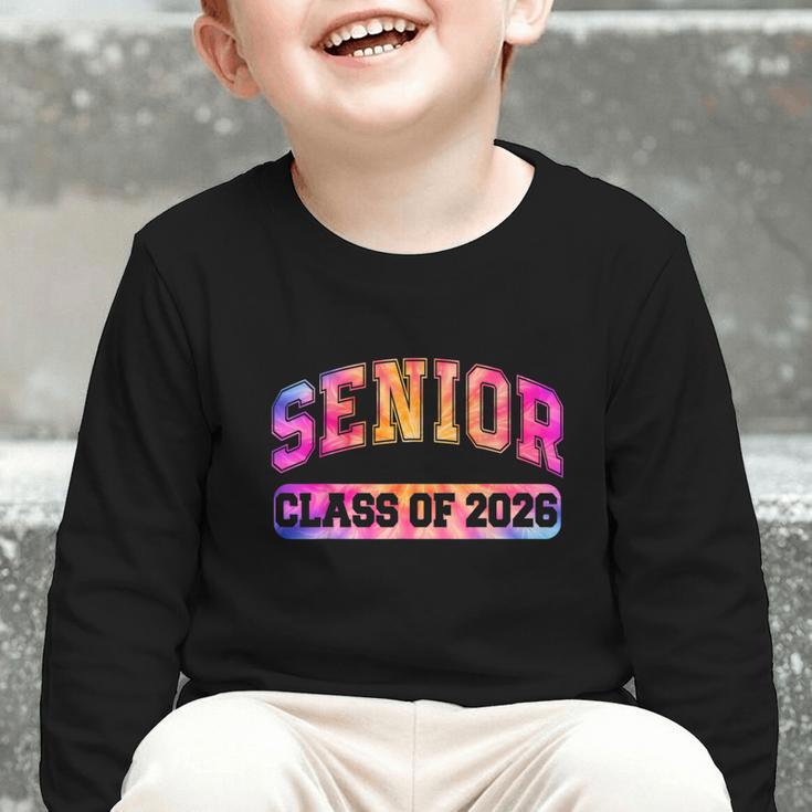 Back To School Colorful Senior Class Of 2026 Graduation Graphic Toddler Long Sleeve Tee Back To School Colorful Senior Class Of 2026 Graduation Graphic Toddler Long Sleeve Tee