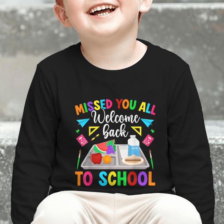 Back To School Lunch Lady First Day Of School Lunch Lady Graphic Toddler Long Sleeve Tee Back To School Lunch Lady First Day Of School Lunch Lady Graphic Toddler Long Sleeve Tee
