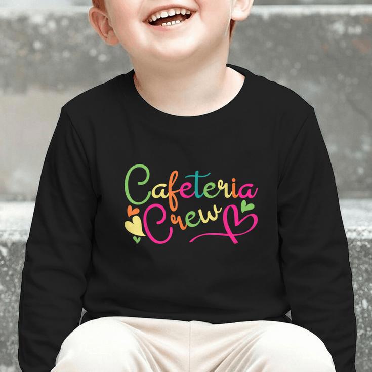 Cafeteria Crew Back To School Lunch Lady Worker Squad Graphic Toddler Long Sleeve Tee Cafeteria Crew Back To School Lunch Lady Worker Squad Graphic Toddler Long Sleeve Tee
