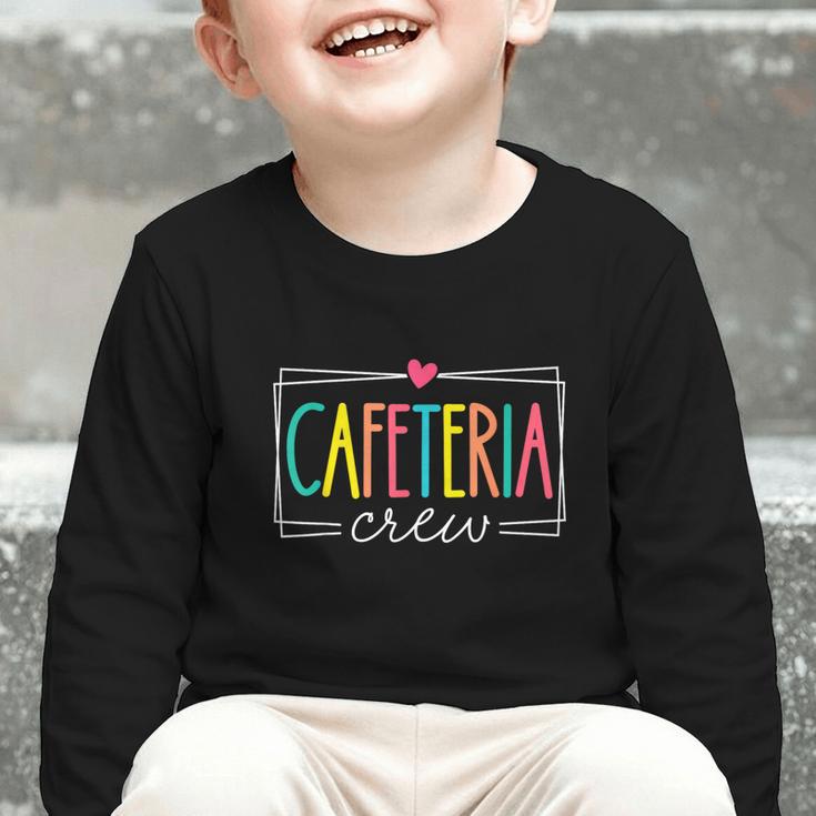 Cafeteria Crew Lunch Ladies Rock Women Back To School Graphic Toddler Long Sleeve Tee