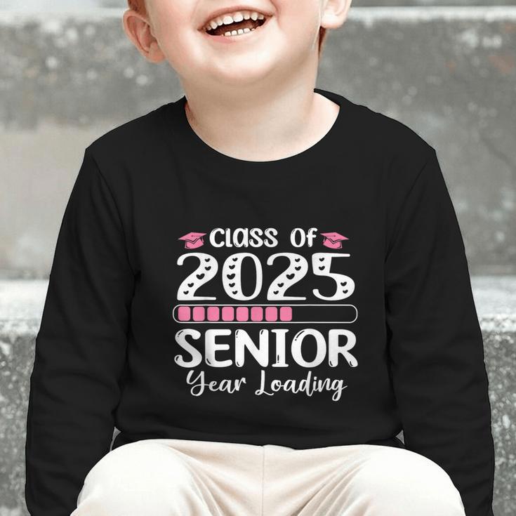 Class Of 2025 Senior Year Loading Back To School 2025 Graphic Toddler Long Sleeve Tee Class Of 2025 Senior Year Loading Back To School 2025 Graphic Toddler Long Sleeve Tee