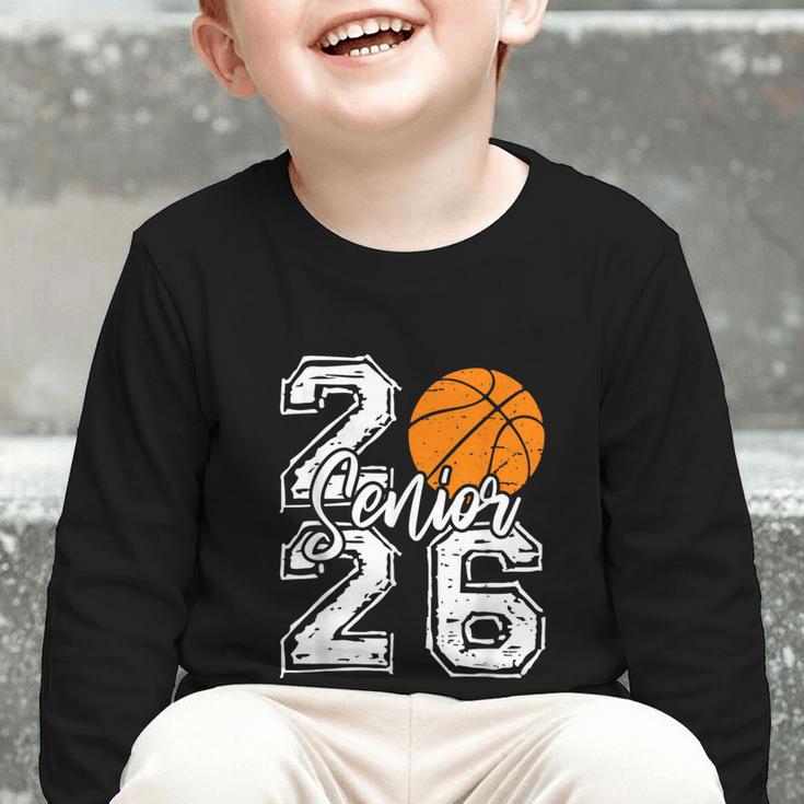 Class Of 2026 Basketball Senior 2026 Back To School Graphic Toddler Long Sleeve Tee Class Of 2026 Basketball Senior 2026 Back To School Graphic Toddler Long Sleeve Tee